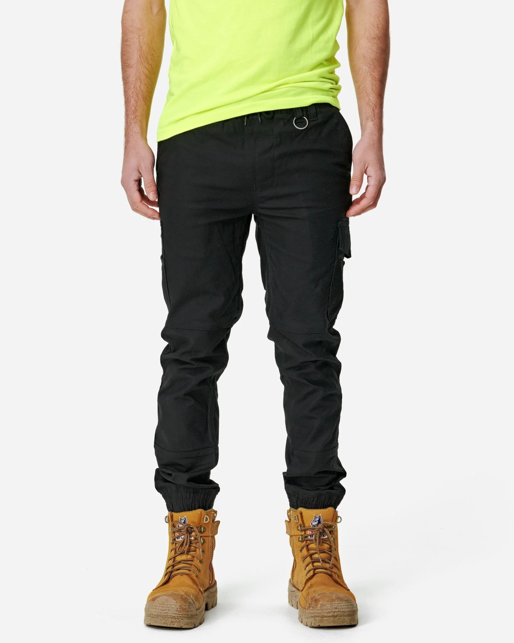 Elwood Men's Elastic Waist Cuffed Trouser - Image 11