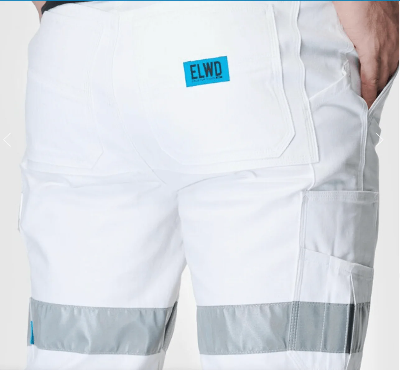 Elwood Mens Reflective Cuffed Trouser - Image 3