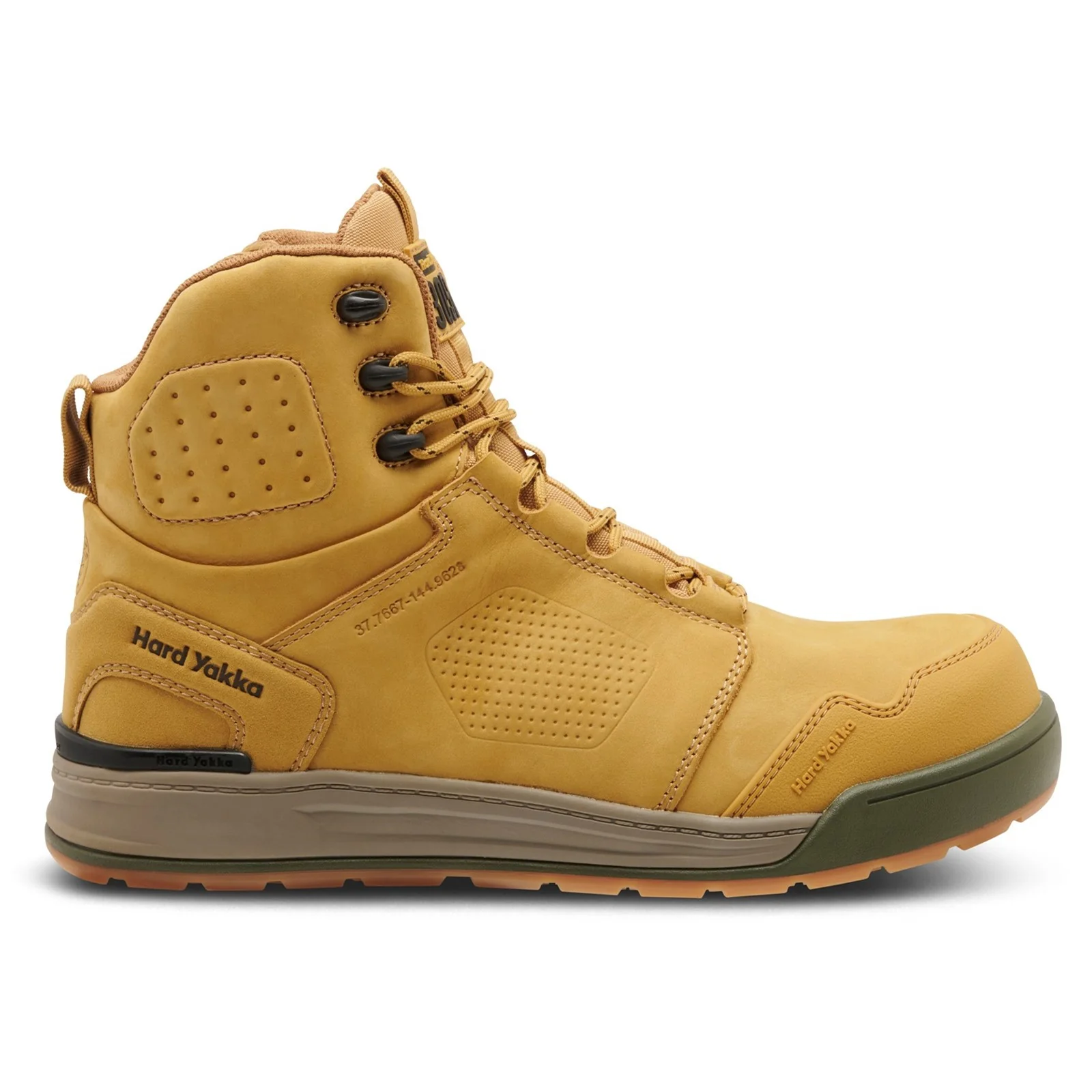 Hard Yakka 3056 Waterproof S7 Work Boots - Wheat - Image 4