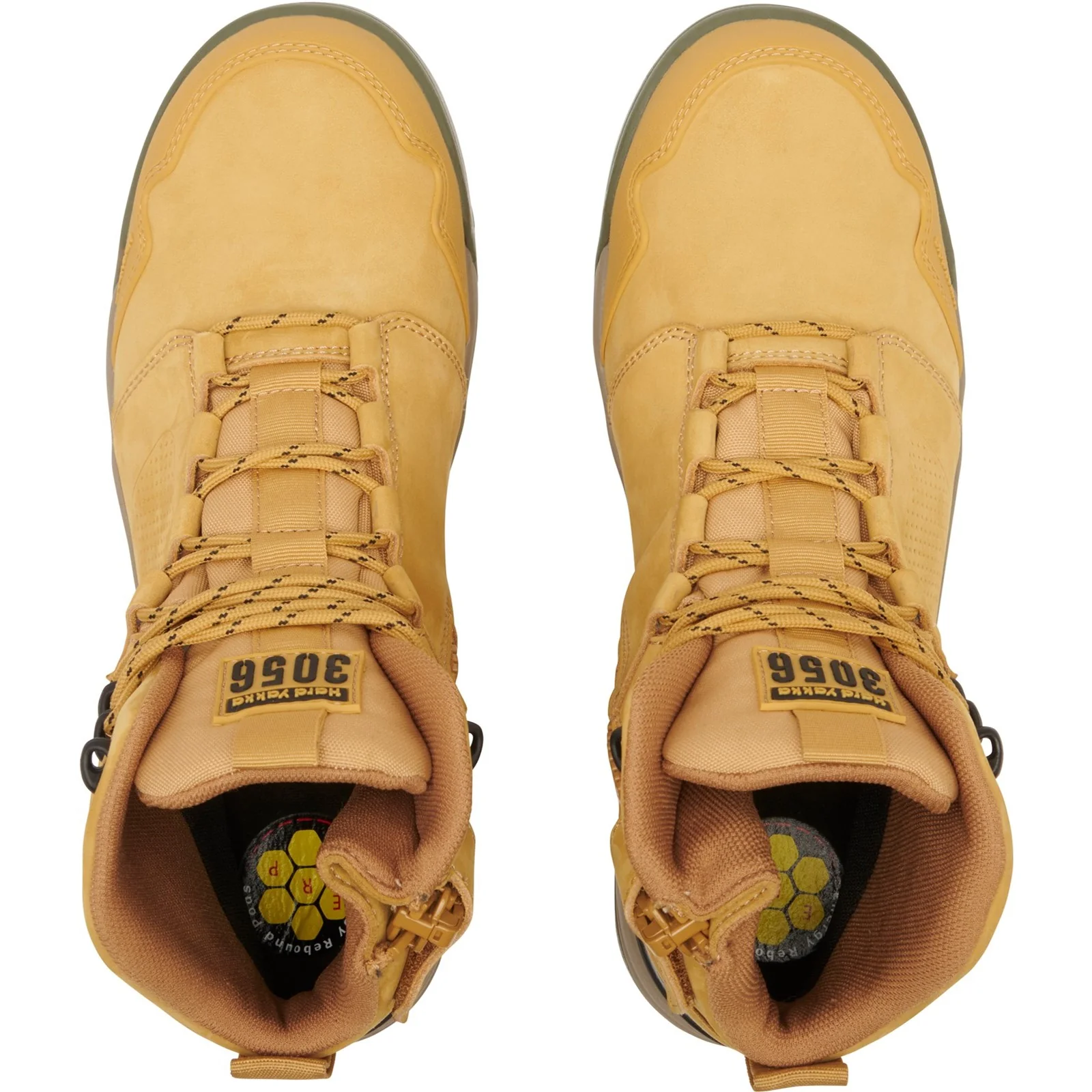 Hard Yakka 3056 Waterproof S7 Work Boots - Wheat - Image 5
