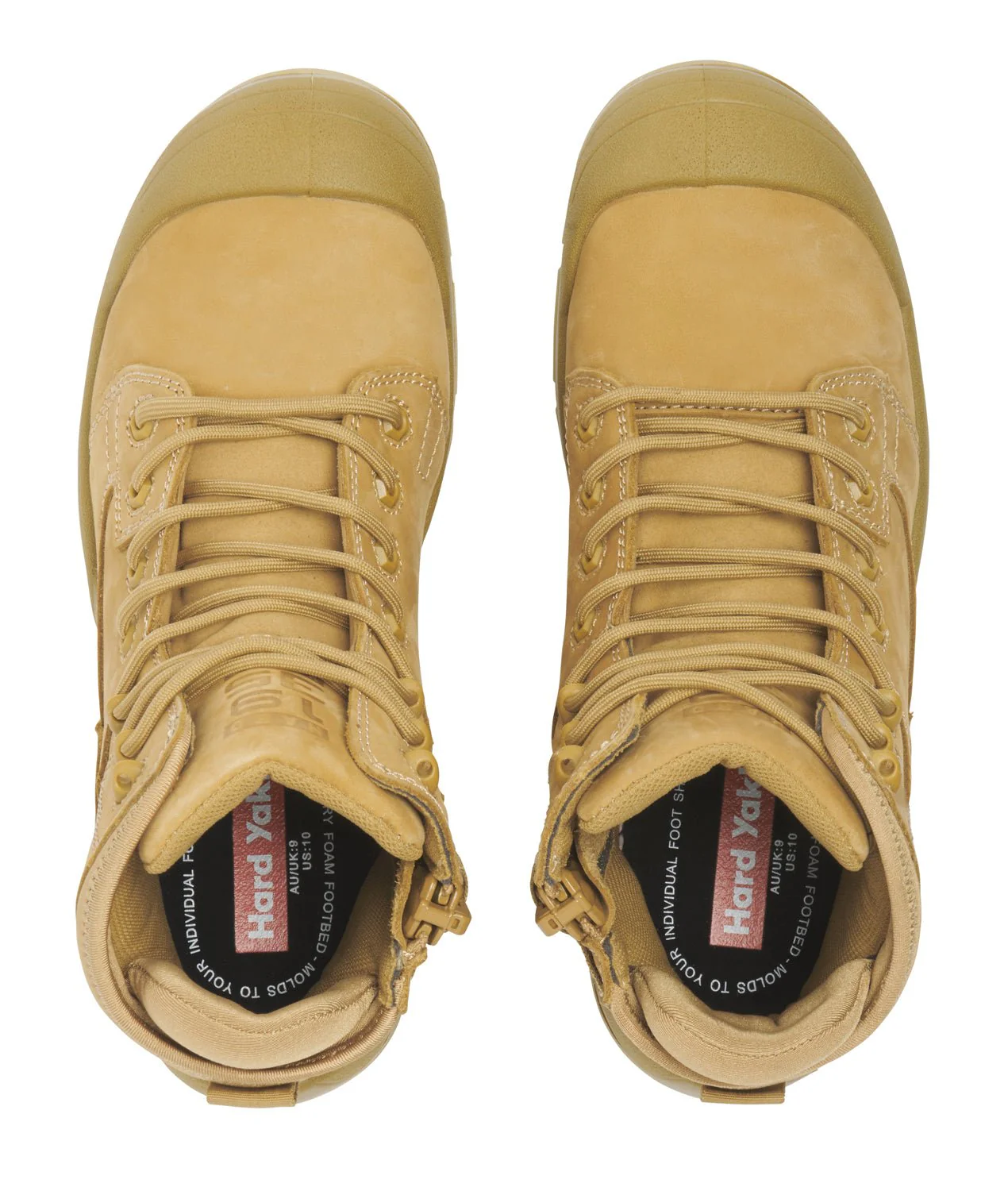 Hard Yakka Zip Sided Legend Work Boots S3 - Wheat - Image 5