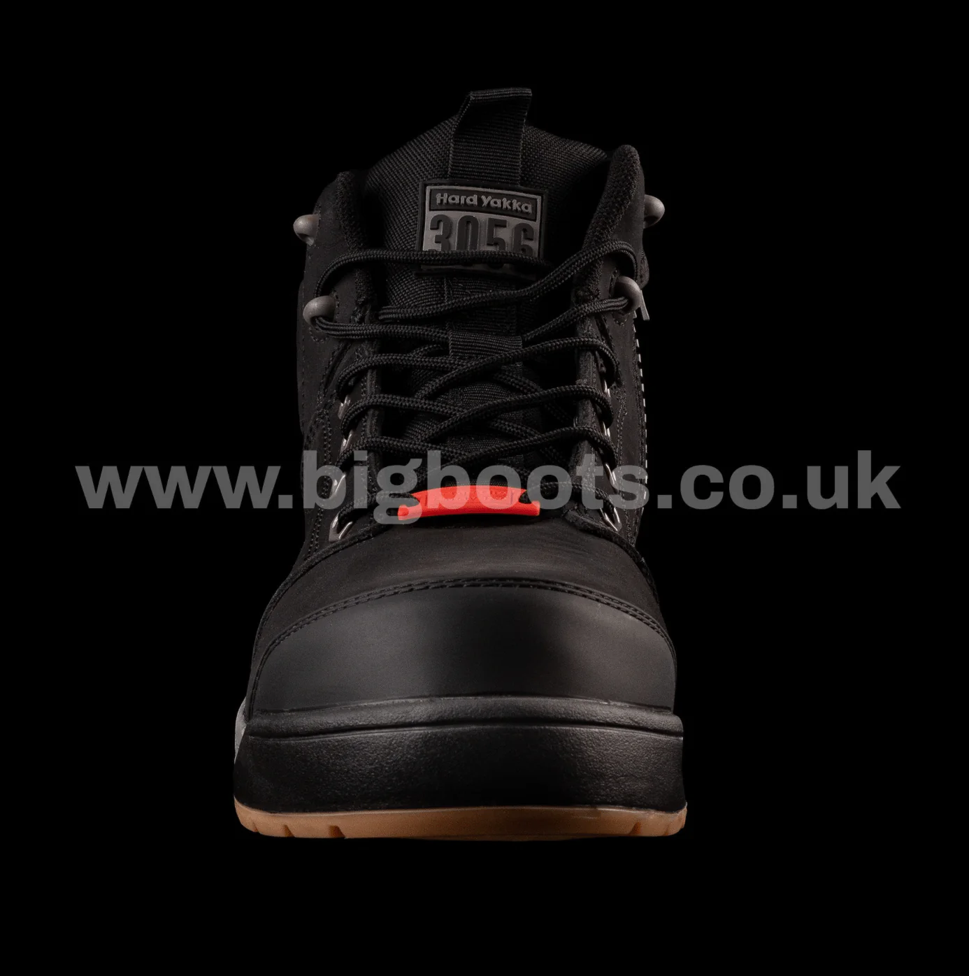 Hard Yakka Mens 3056 Zip Sided Work Boots  - Black - Image 3