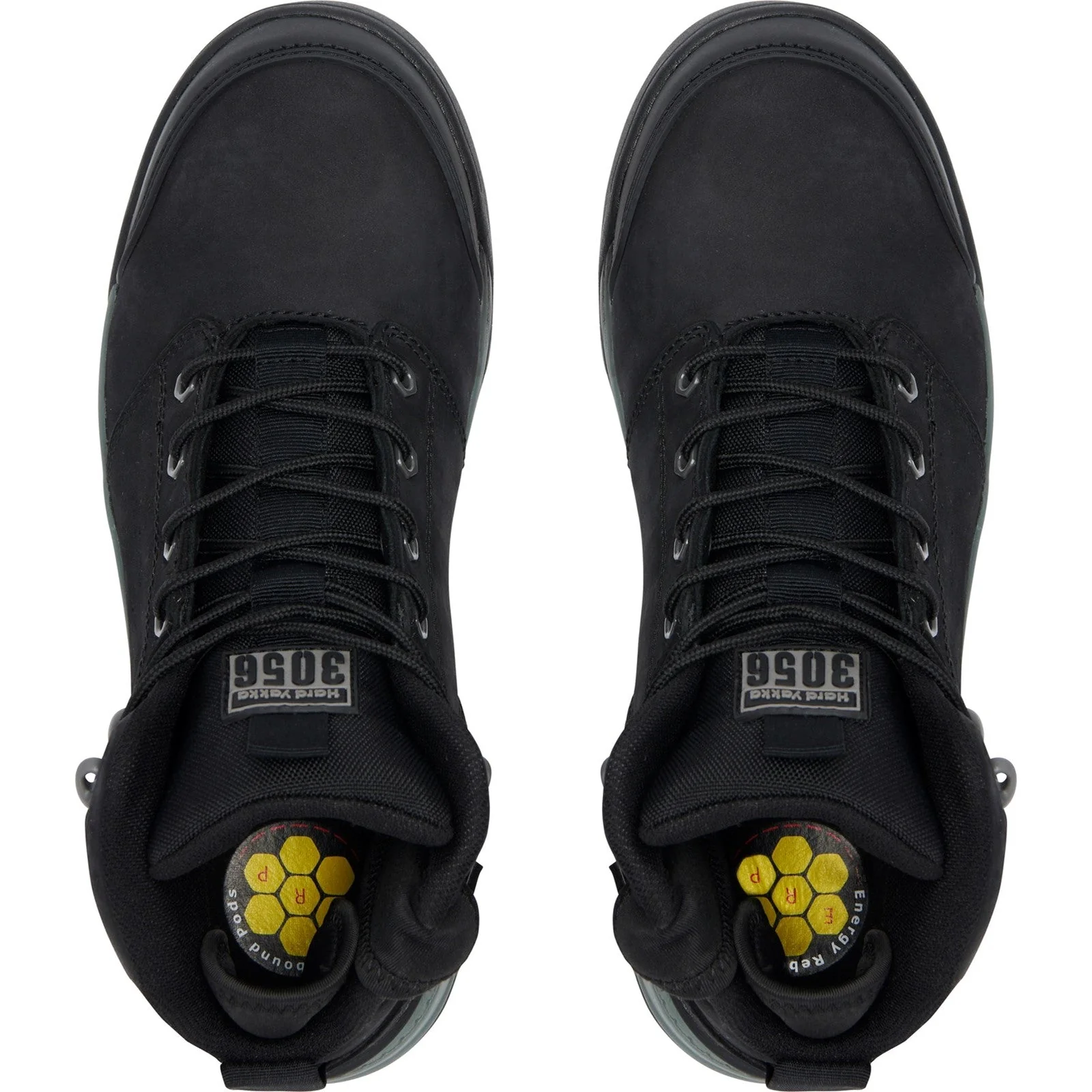 Hard Yakka Mens 3056 Zip Sided Work Boots  - Black - Image 5