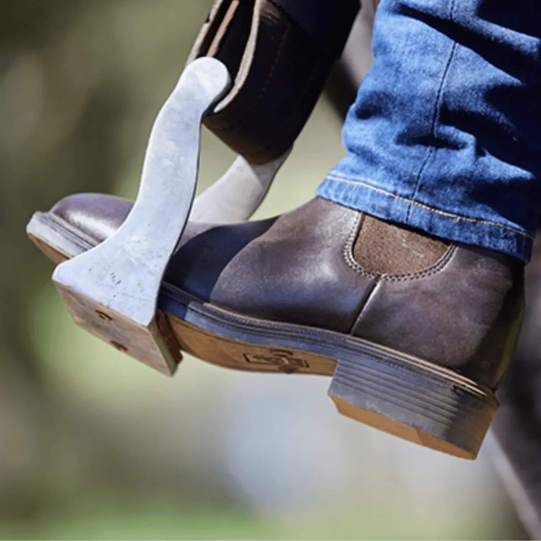 Mongrel Premium Leather Riding Boots - Brown - Image 4