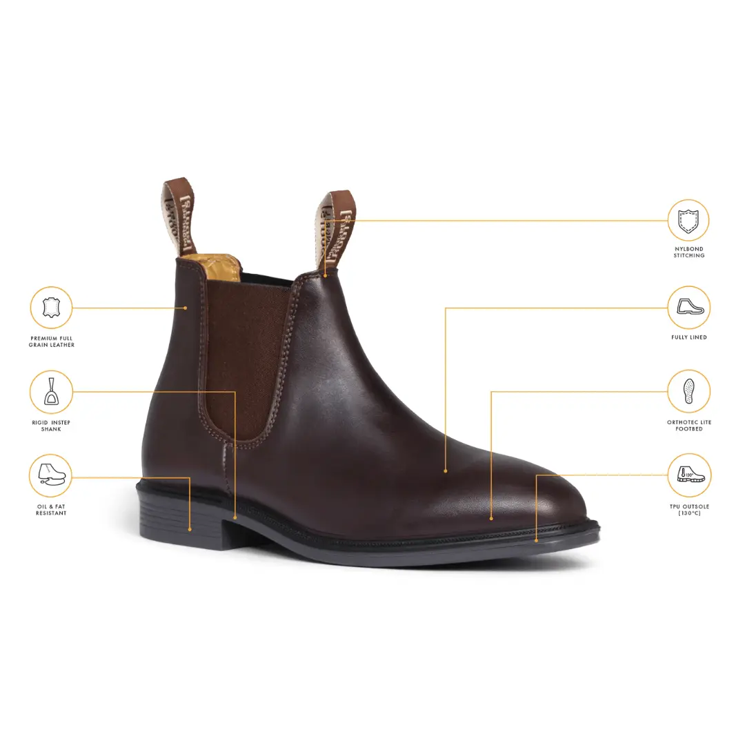 Mongrel Premium Leather Riding Boots - Brown - Image 5