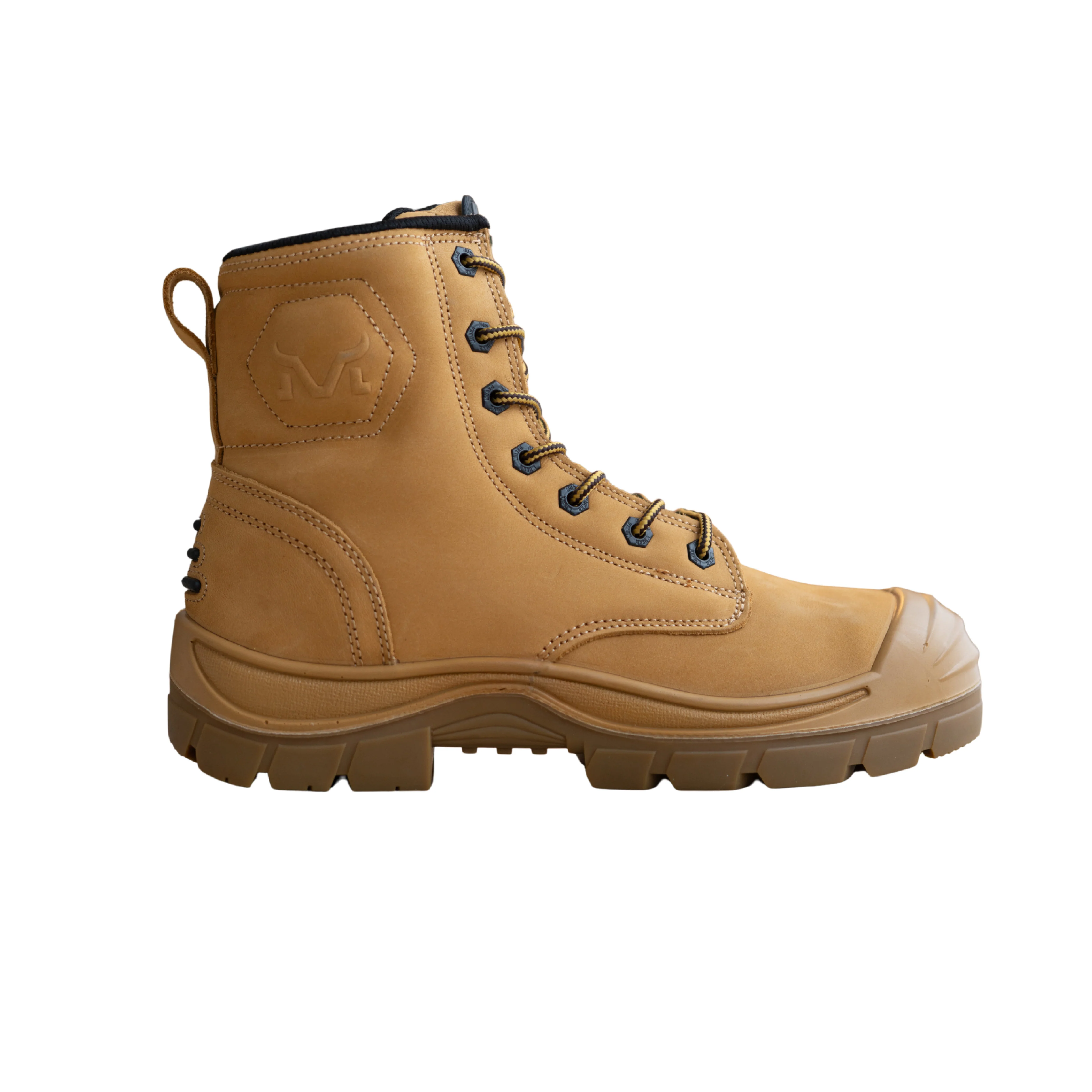 Munka Taurus Side Zip Work Boots - WHEAT - Image 10
