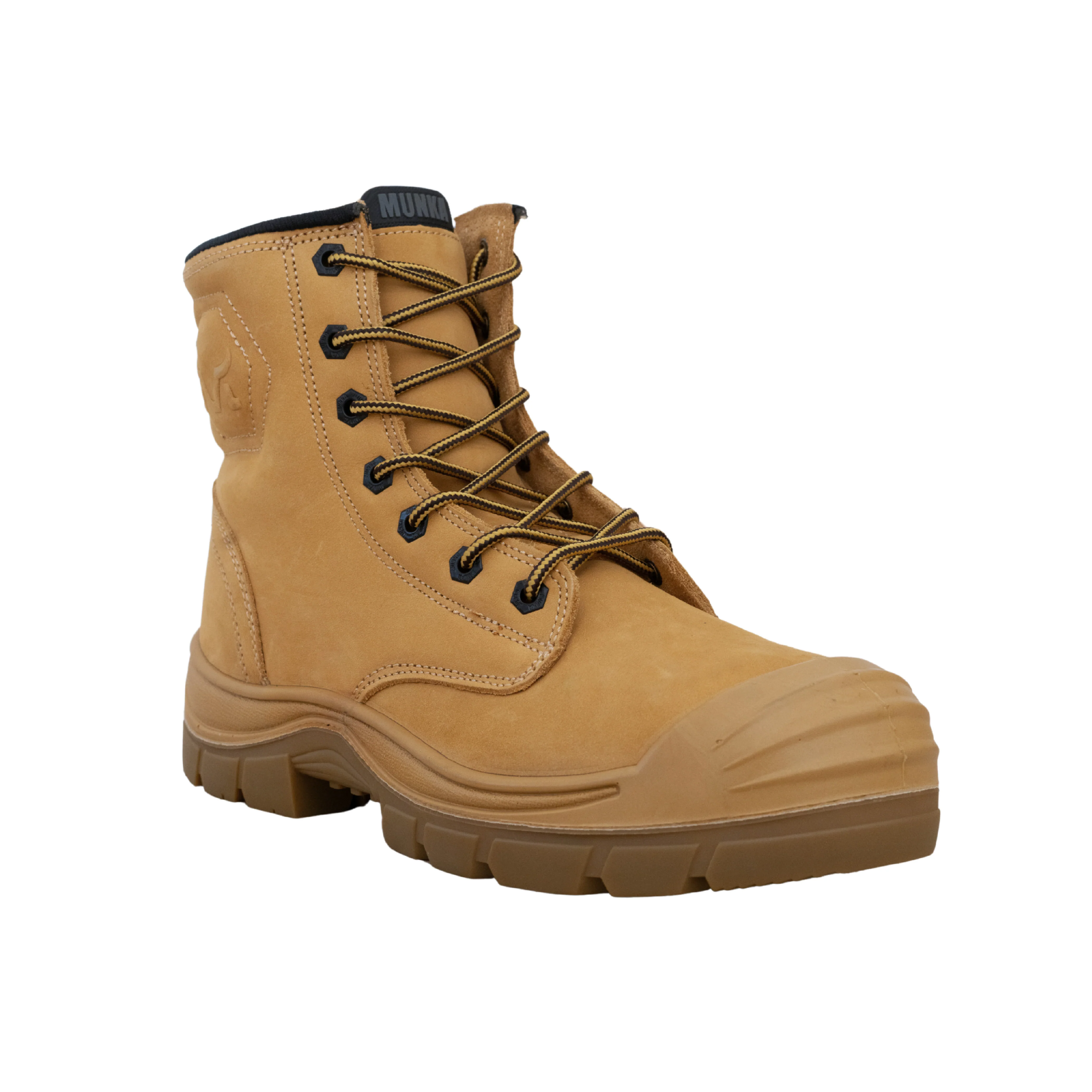 Munka Taurus Side Zip Work Boots - WHEAT - Image 9