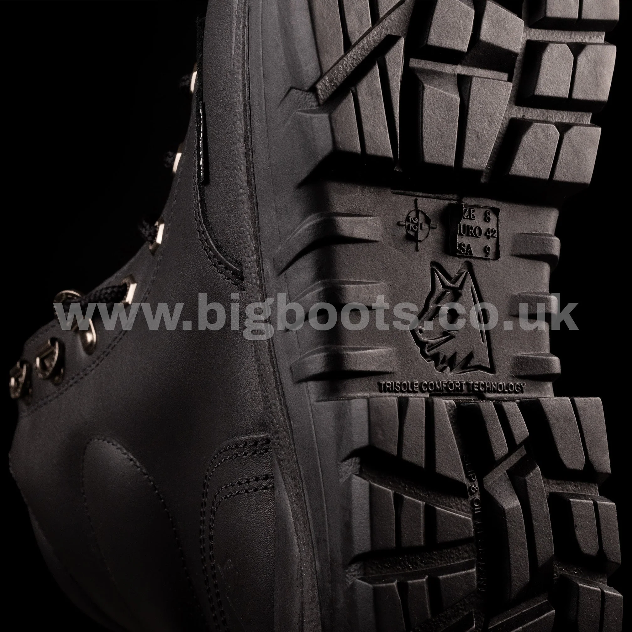 Steel Blue Argyle Met Mens Work Boots - S3 - Image 3