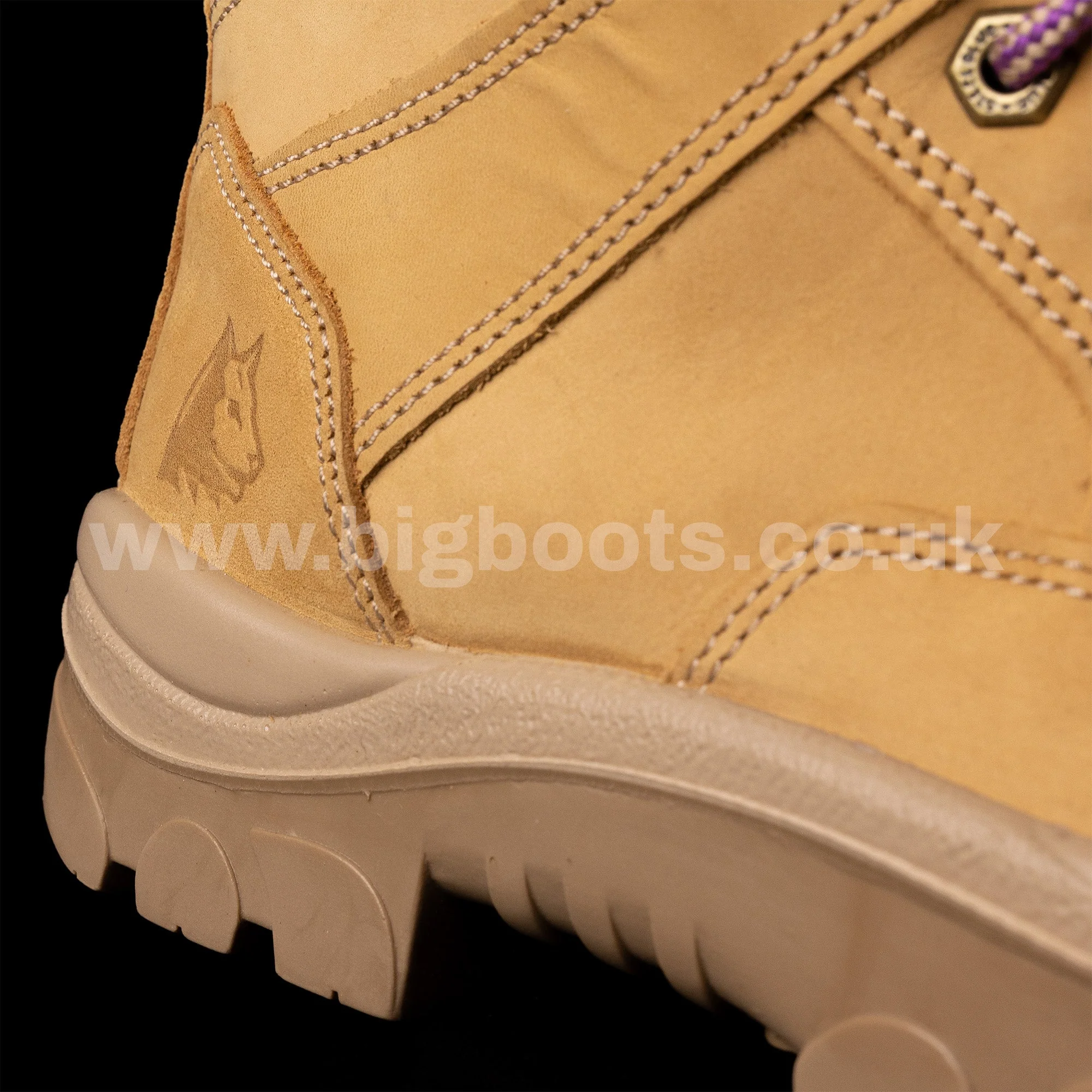 Steel Blue Women's Work Boots Southern Cross Zip S3 - SAND - Image 4