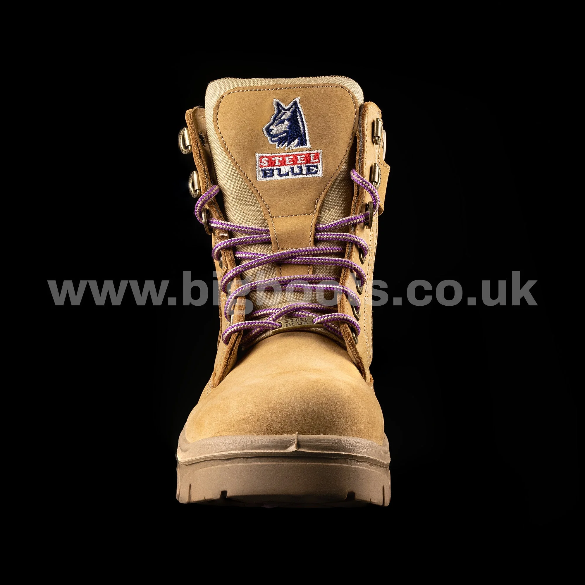 Steel Blue Women's Work Boots Southern Cross Zip S3 - SAND - Image 5