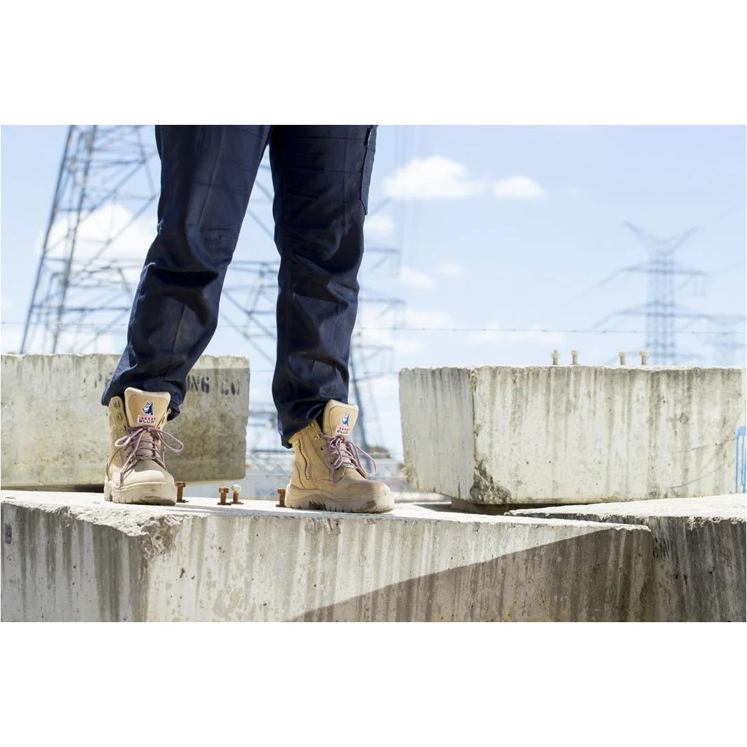 Steel Blue Women's Work Boots Southern Cross Zip S3 - SAND - Image 9