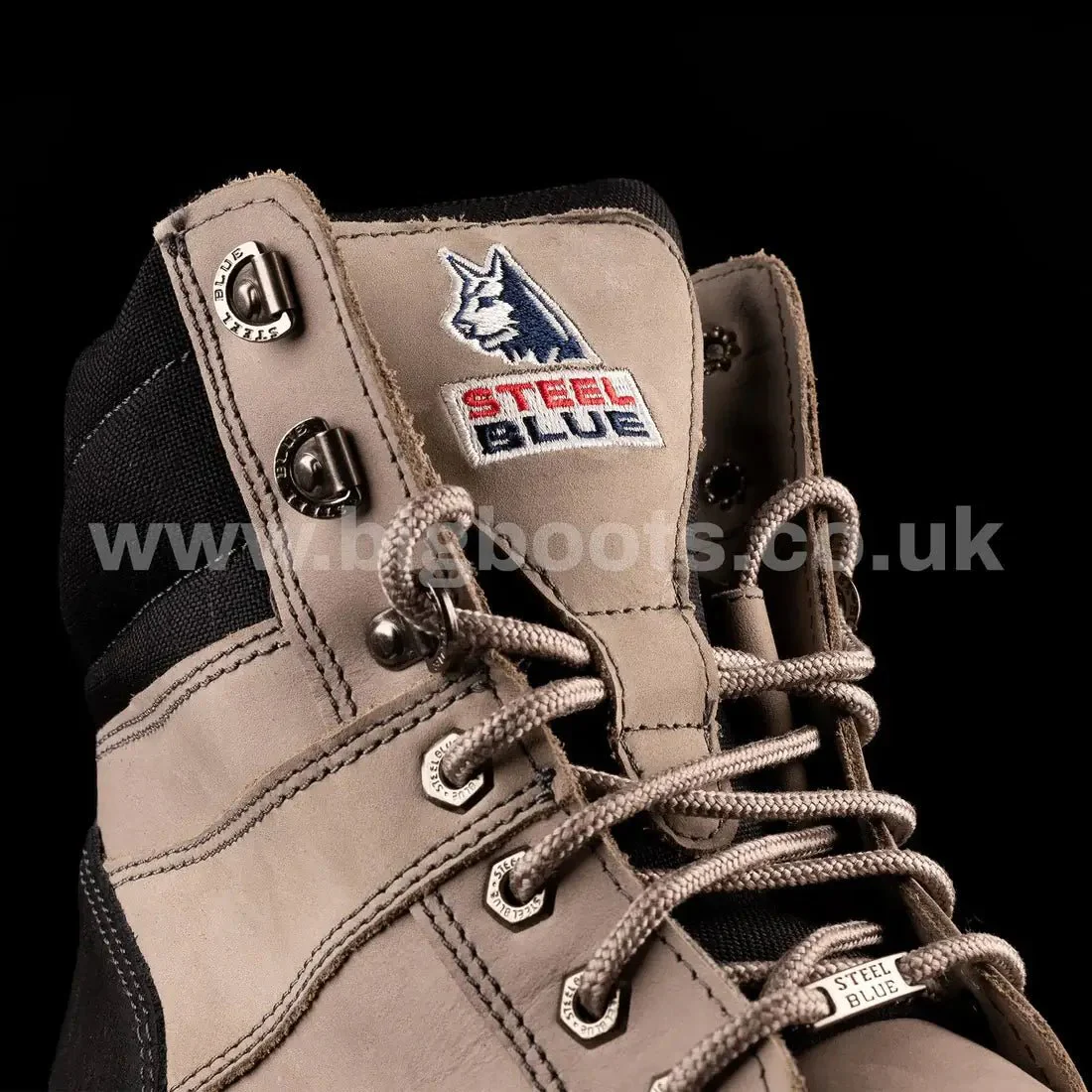 Steel Blue Mens Work Boots Southern Cross Zip S3 - SLATE - Image 5