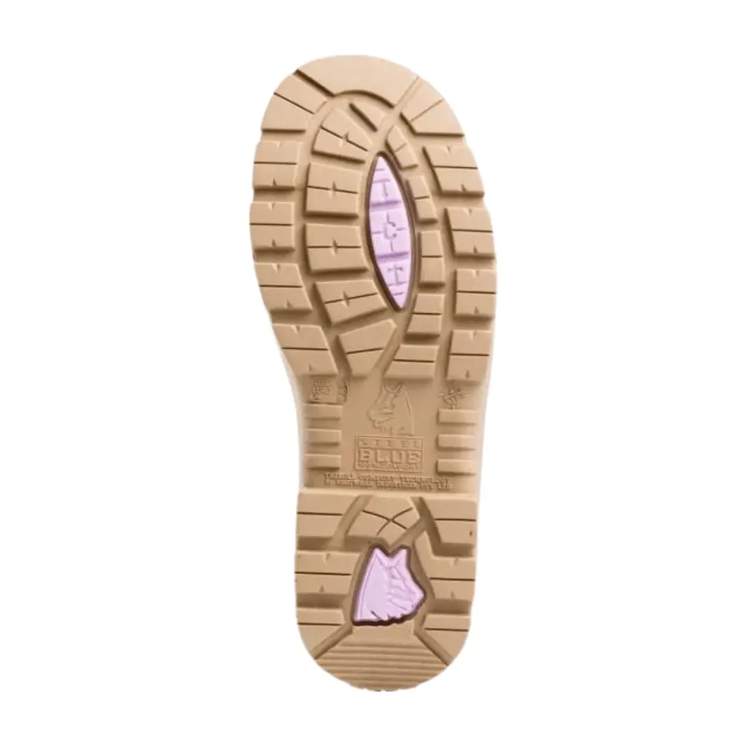 Steel Blue Women's Zip Sided Safety Boots Southern Cross S3 - PINK - Image 5