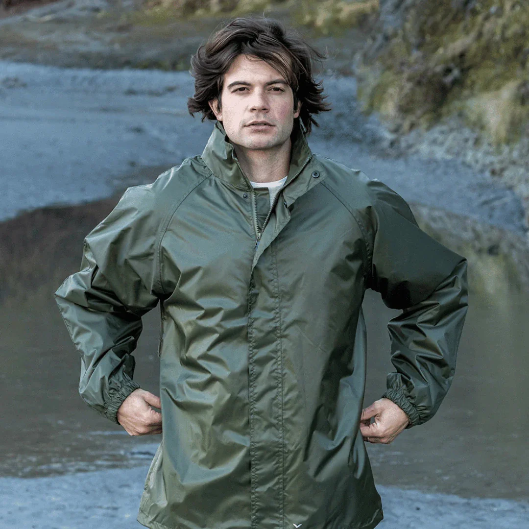 STOWaway Rain Jacket - Khaki - Image 3