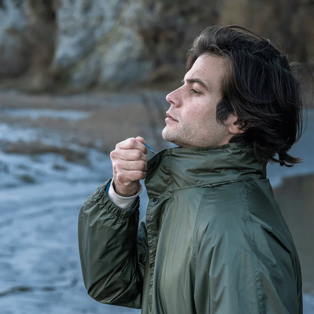 STOWaway Rain Jacket - Khaki - Image 4